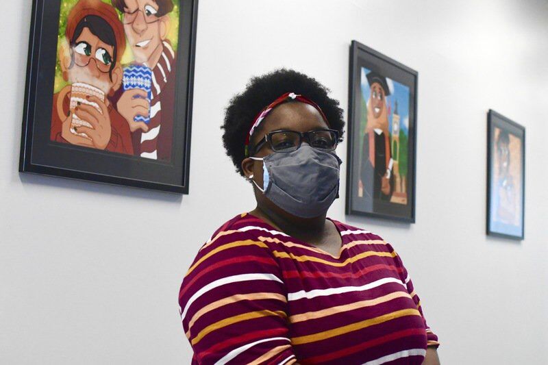 SHSU student leaves her mark at Lowman Student Center